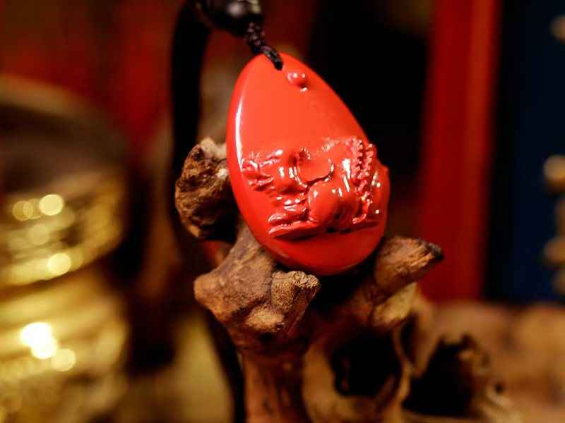 12 Chinese Zodiac Cinnabar Pendants – Personalized Protection & Cultural Elegance